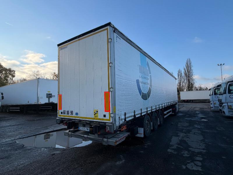 Semi-remorque Fruehauf TAUTLINER AVEC HAYON