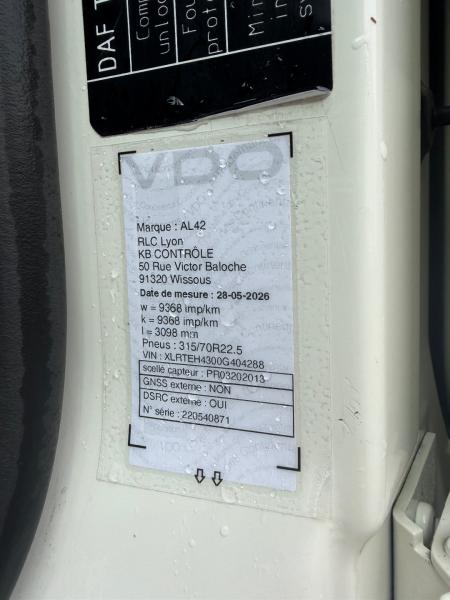 Cabeza tractora DAF XF 106