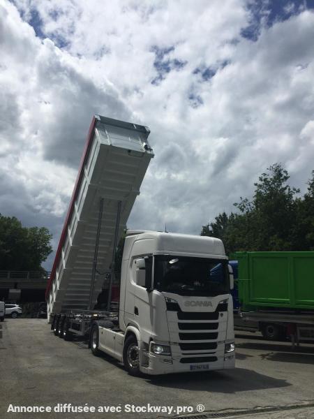 Photo Granalu Benne ferraille double vérins sous caisse caisse 62M3 image 5/5