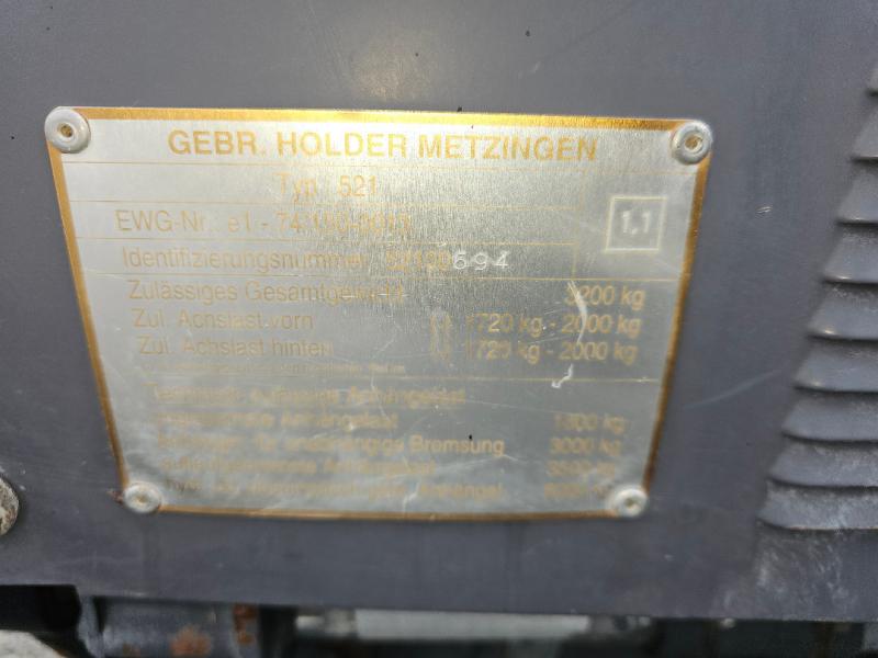 Landwirtschaftstraktor Holder             A760