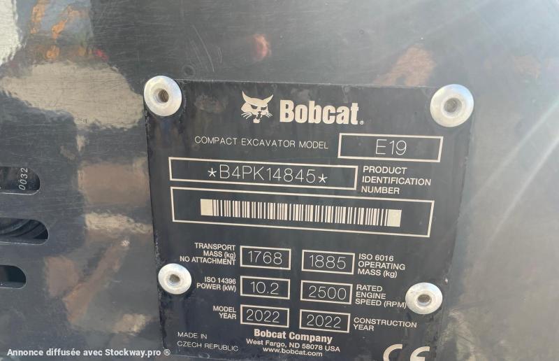 Photo Bobcat E19  image 12/15