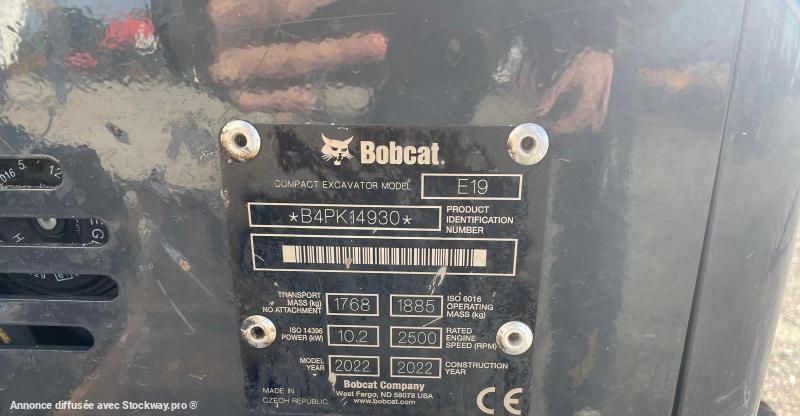 Photo Bobcat E19  image 14/15