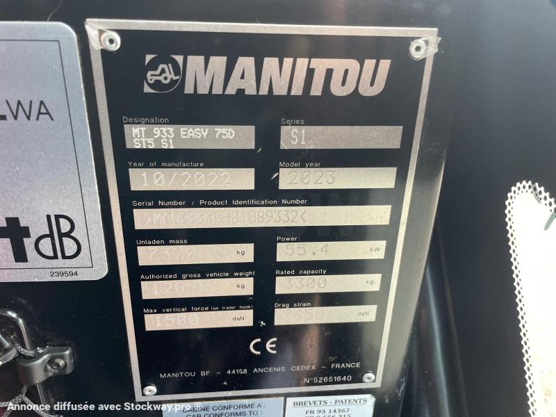 Photo Manitou MT933  image 20/20
