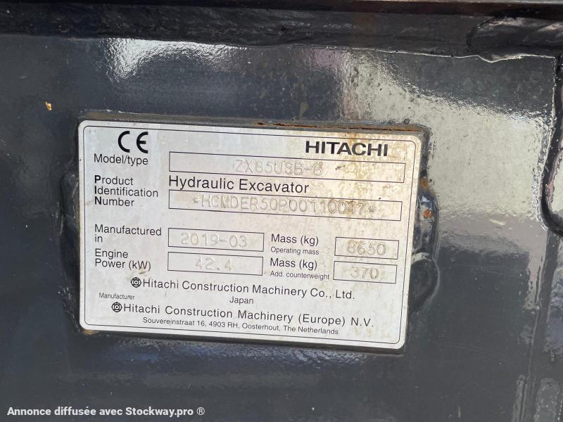 Photo Hitachi ZX85 USB-6  image 12/19