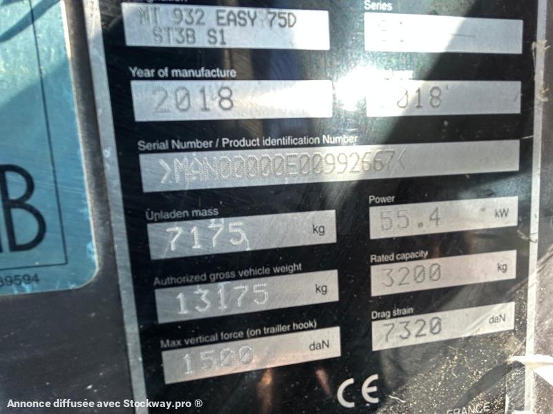 Photo Manitou MT 932  image 15/15