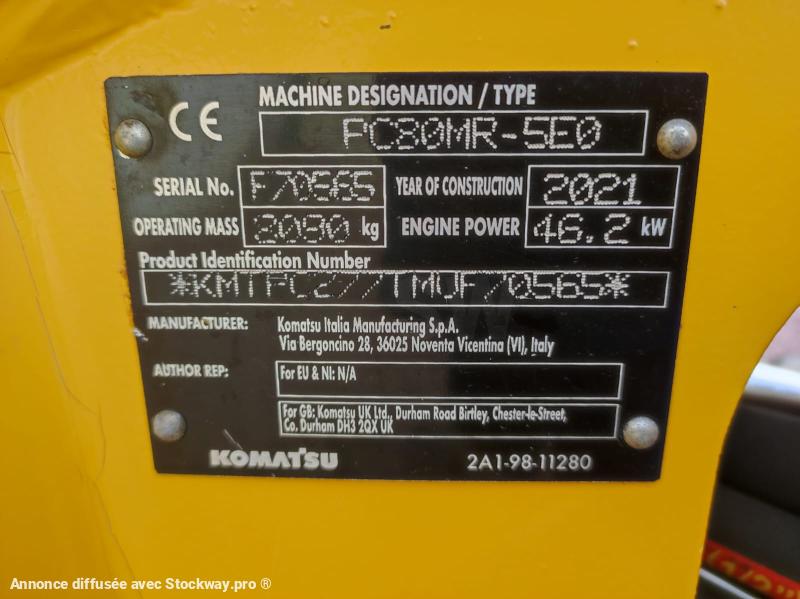 Photo Komatsu PC80MR  image 14/17