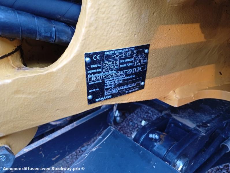 Photo Komatsu PC24MR-5  image 14/15