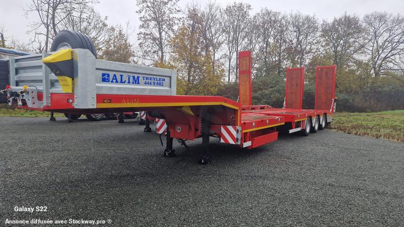 alim trailer EXTENSIBLE ET TABLE ELEVATRICE 3 ESSIEUX 