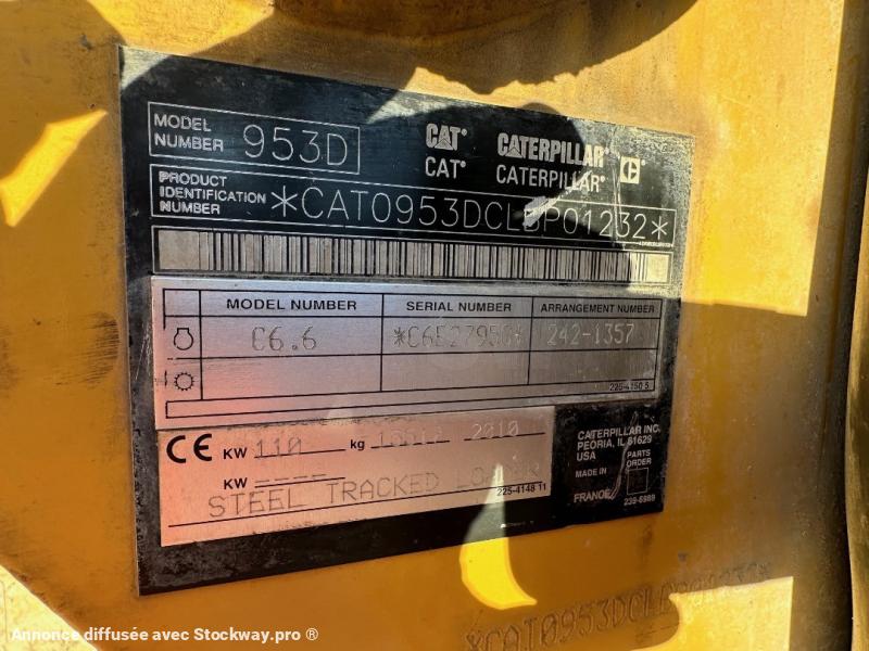 Photo Caterpillar 953D  image 8/12