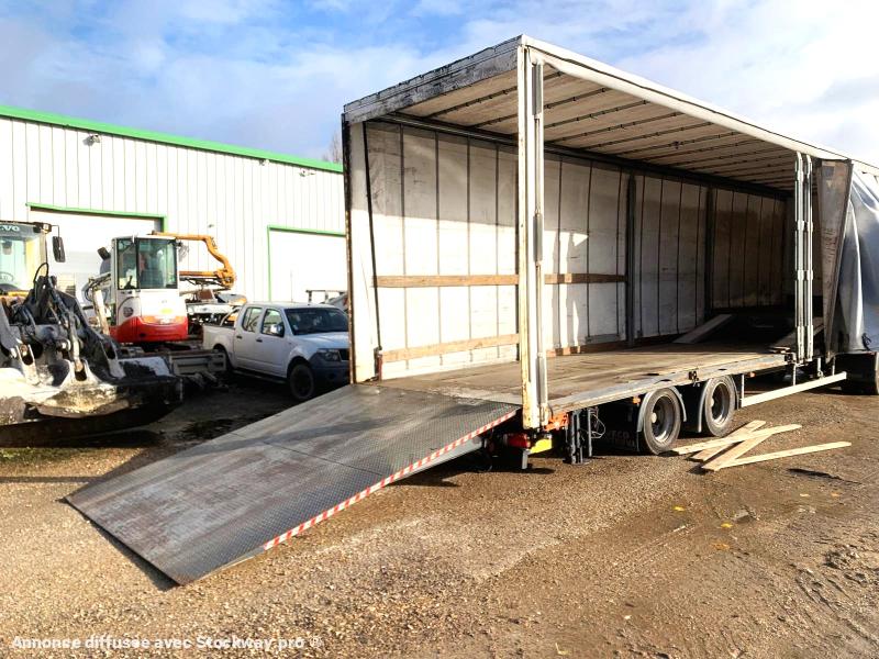 LECITRAILER HAYON 9 TONNES 2 ESSIEUX