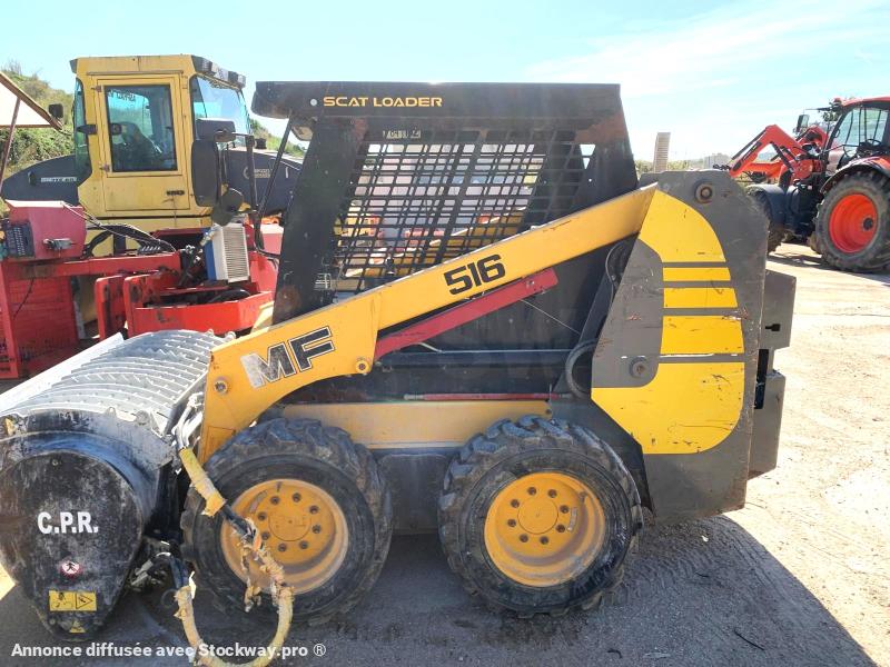 Photo MASSEY FERGUSON MF 516 SCAT LOADER GODET MALAXEUR A BETON image 2/9