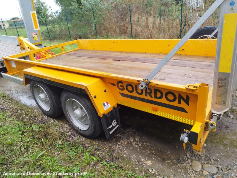 GOURDON PE8000 8TONNES 2ESSIEUX CENTRAUX RAMPES