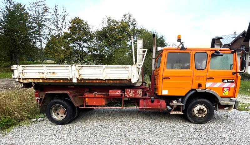 RENAULT MIDLINER 140 AMPLIROLL DOUB CAB 9 PLACES