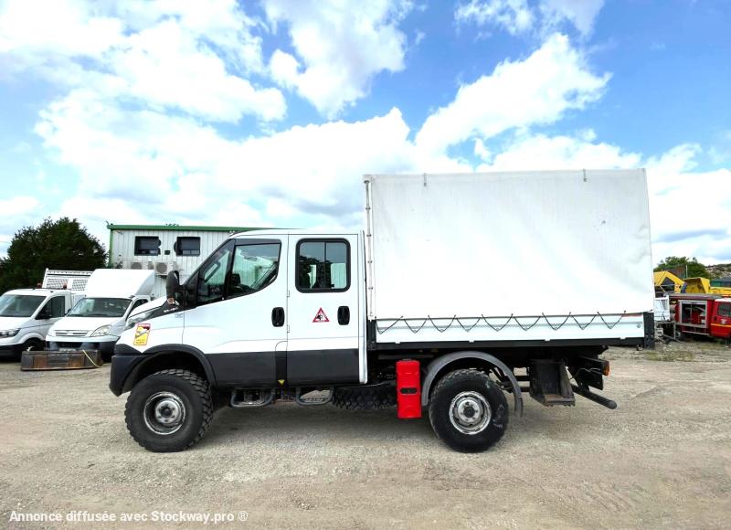 IVECO 4X4 BENNE ARRIERE RIDELLES 55S18W
