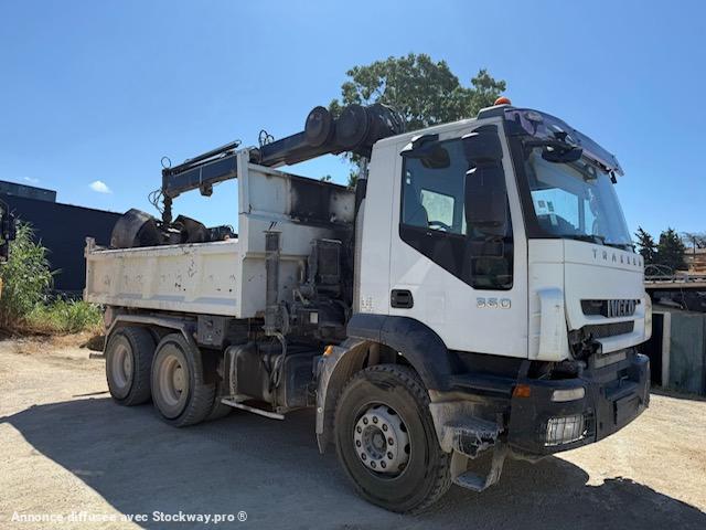 Iveco TRAKKER 360 GRUE HIAB 