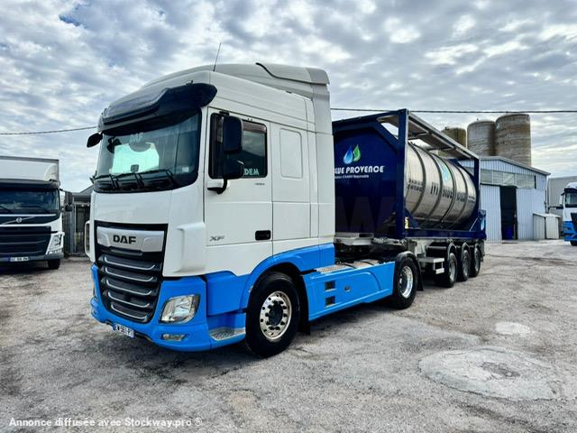 Fruehauf DAF XF 480 + REMORQUE FRUEHAUF CITERNE 23500€ 