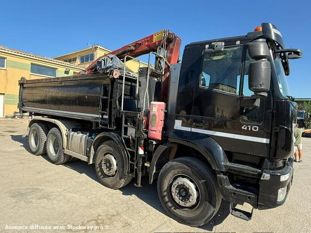 Iveco TRAKKER 410 EEV BI-BENNE GRUE MARREL 8X4 