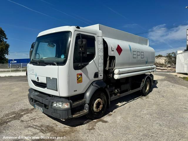 Renault MIDLUM 210 CITERNE MERCERON 11000 L 4 COMPARTIMENTS 