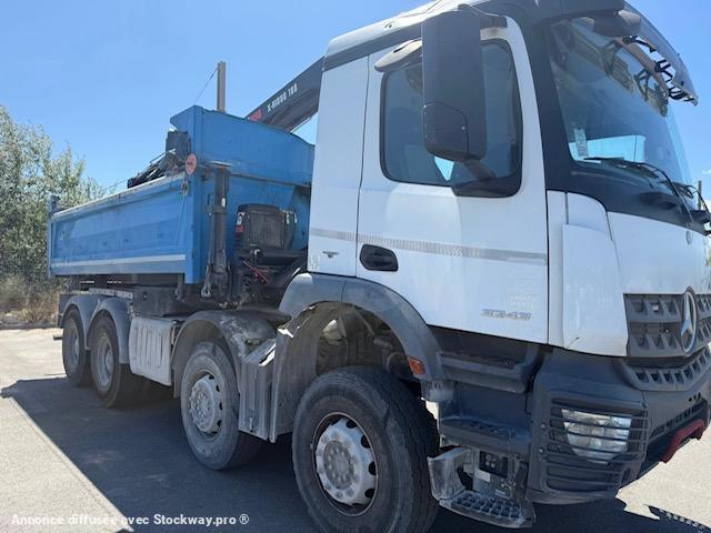 Photo Mercedes AROCS 3243 BI-BENNE GRUE  image 2/11