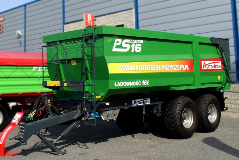 farming trailer Auto-Tech             Przyczepa Skrópowa tandemowa APS 16