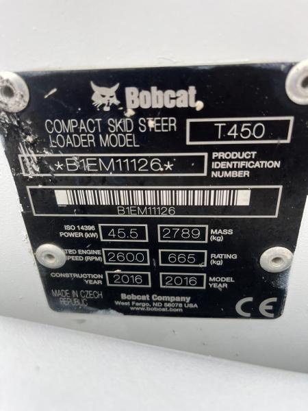 Cargadora Bobcat T450