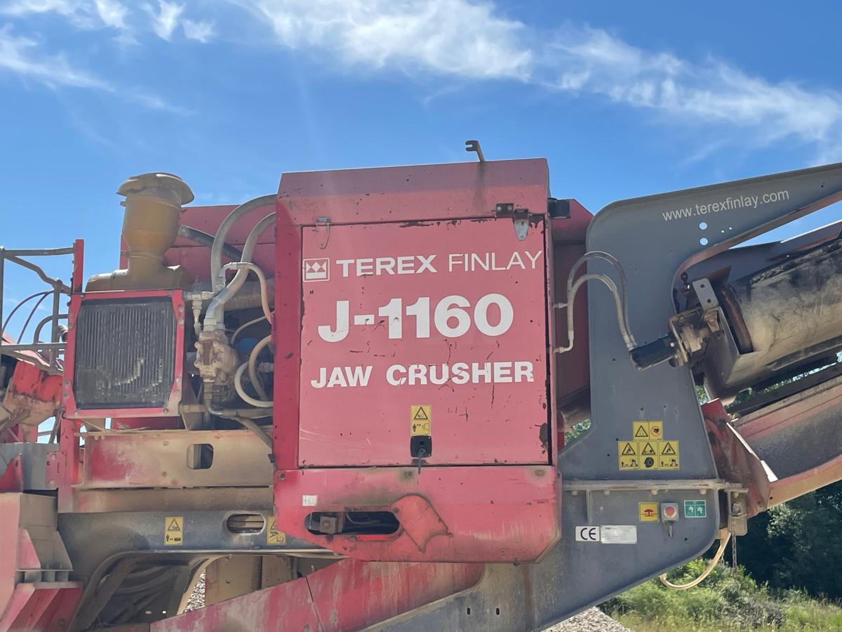 Crushing/recycling Terex TEREX FINLAY J-1160