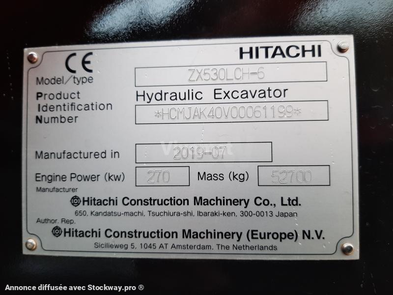 Photo Hitachi ZX530LCH-6  image 7/28