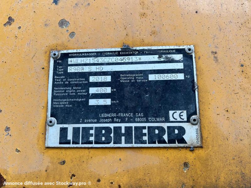 Photo Liebherr R980SME HD  image 11/26