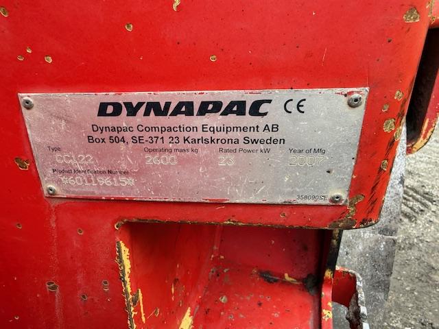 Compacteur Dynapac CC122 Compacteur tandem