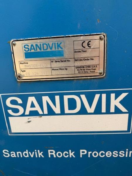 Concassage/recyclage Sandvik Crible