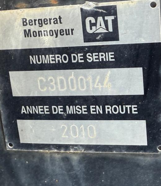 Compacteur Caterpillar CB334E XW Compacteur tandem
