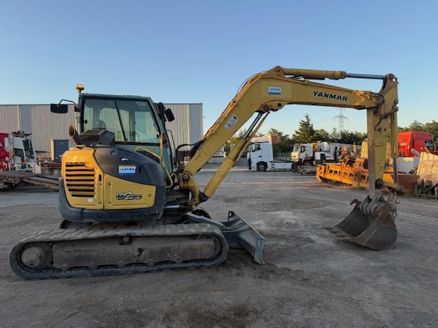 Pelle Yanmar Vio80-U Pelle sur chenilles