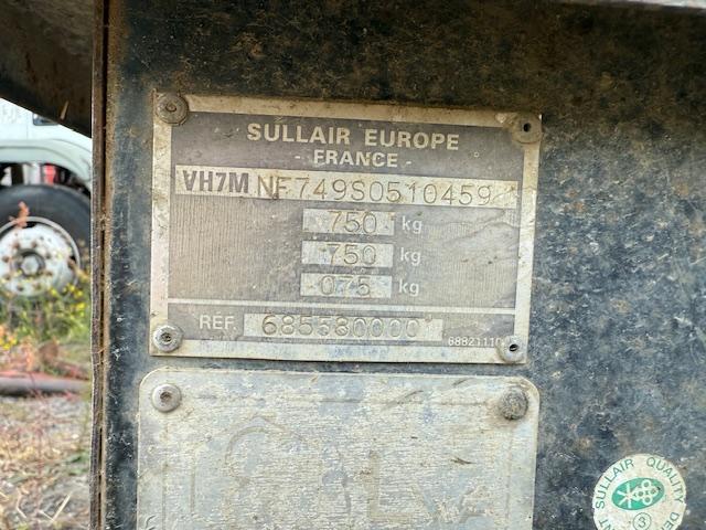 Pièces détachées sullair europe NF74 Système pneumatique Compresseur