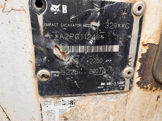 Pelle Bobcat 328 Mini-pelle