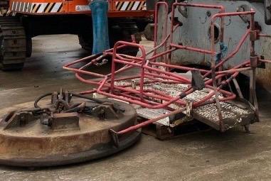 Pelle Caterpillar M325D MH Pelle sur pneus