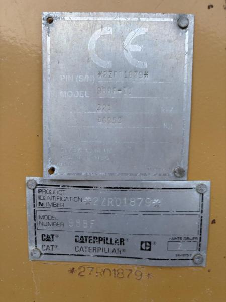 Chargeuse Caterpillar 988F II Chargeuse sur pneus