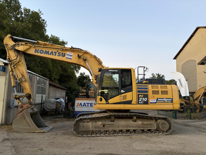 Pelle Komatsu PC210-LC Pelle sur chenilles