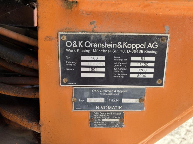 Niveleuse O&K F 106 A