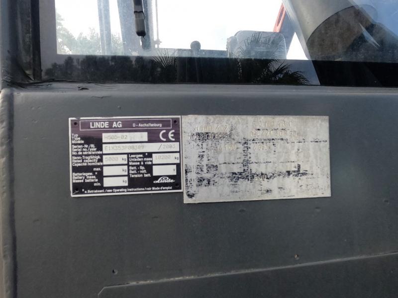 Chariot élévateur Linde H50D