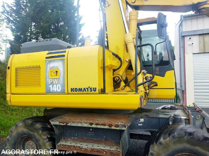 Photo Komatsu pw 140-7  image 2/18