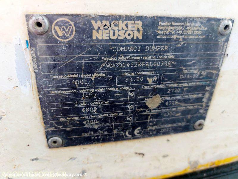 Photo Wacker Neuson 4001  image 6/10