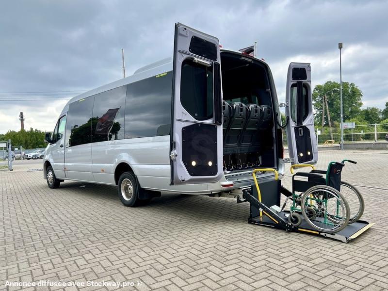 Photo Mercedes Sprinter Cuby HD 22+1+1+acenseur Tourist Line image 1/15