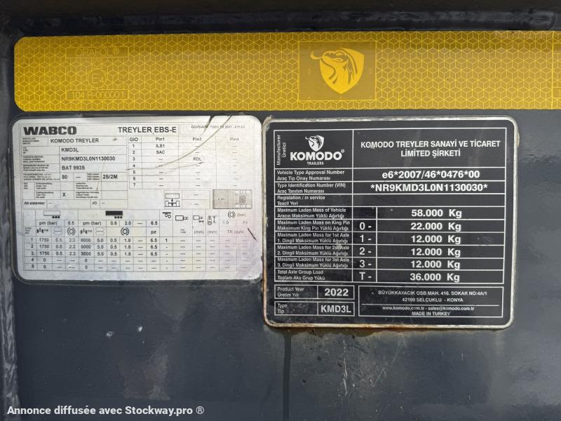 Photo Komodo Trailer KMD3L  image 14/14