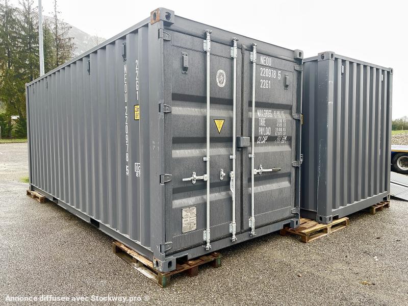 Photo Container conteneur 20 pieds neuf 1er voyage  image 2/7