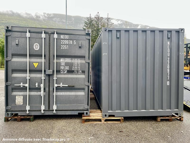 Photo Container conteneur 20 pieds neuf 1er voyage  image 3/7