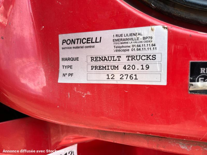Photo RENAULT Tracteur TRUCKS PREMIUM 420.19 4x2  image 15/15
