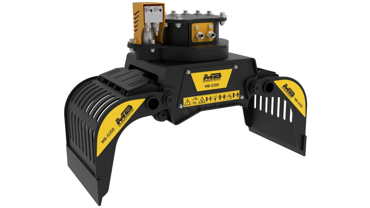 Ausrüstungen öffentliches Bauvorhaben MB CRUSHER PINCES DE TRI MB-G350