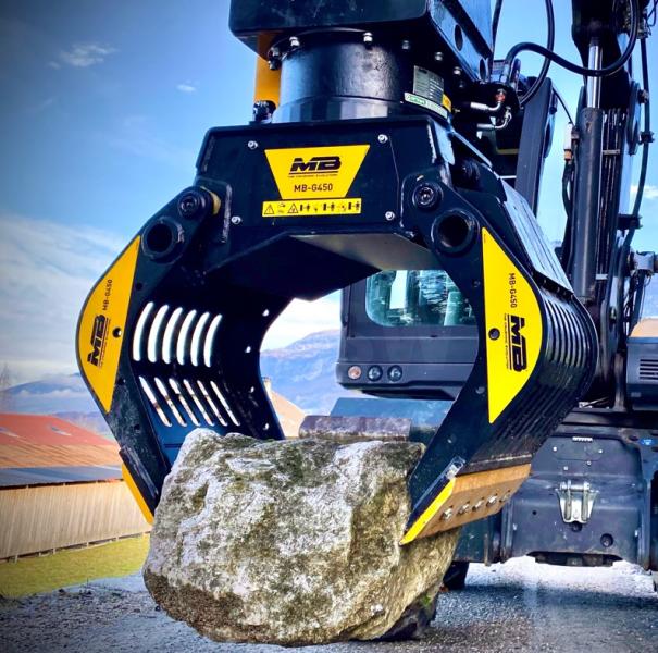 Ausrüstungen öffentliches Bauvorhaben MB CRUSHER PINCES DE TRI MB G450 S4