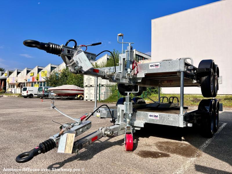 Photo Ecim E350AF REMORQUE PORTE ENGINS 2 ESSIEUX 3T5 NEUVE image 3/9
