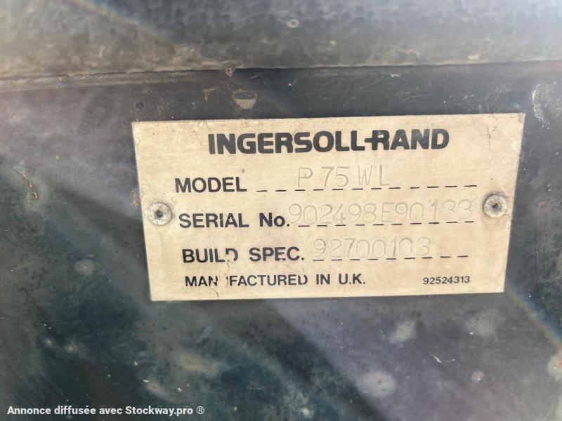 Photo INGERSOLL-RAND Compresseur P75W (NET DE TVA)  image 10/11